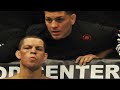 "I Think He's Scared?" Moments! | Nate Diaz & Nick Diaz Edition