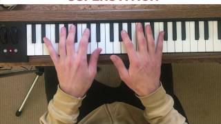 VULF /// How To Play Superstition Piano Tutorial chords