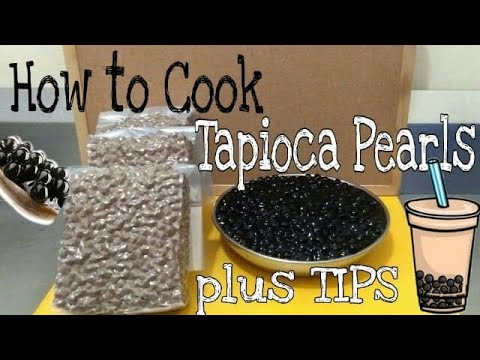 How to Cook Tapioca Pearls | Cooking and Preparing Tapioca Pearls for Milk Tea | Important Tips