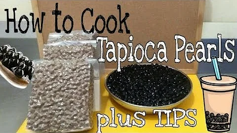 How to Cook Tapioca Pearls | Cooking and Preparing Tapioca Pearls for Milk Tea | Important Tips - DayDayNews