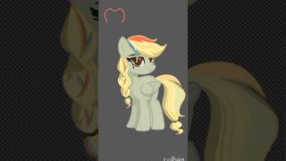 FUSIONING MLP CHARACTERS PT.3 #fypシ #drawingprocess #ibispaintx #mylittlepony #mlp #digitalart