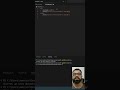 Usando [try except] em Python #python #react #shorts #except #javascript #coding #programming