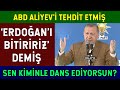 Amerika İlham Aliyev'i Arayıp Erdoğan'ı TehditEtti! Erdoğan İse Ayarı Verdi