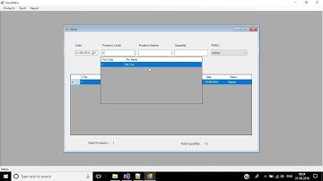 C# Step By Step Make Stock Management Software Part 7 - ( Autocomplete Grid-view )