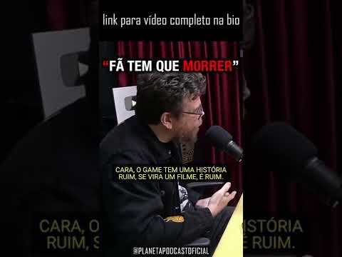 imagem do vídeo "FÃ TEM QUE MORRER..." com Roberto Sadovski | Planeta Podcast (CineClube) #shorts