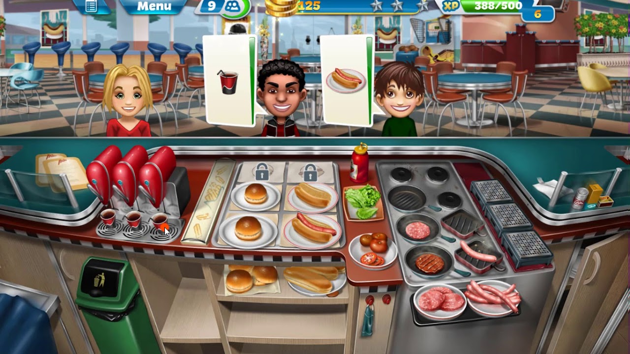 Cooking Fever Fast Food Court Level 14 to 21 YouTube