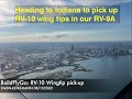 RV-9A Flight - Wingtip pick-up at KOKK