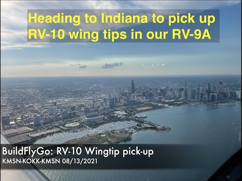RV-9A Flight - Wingtip pick-up at KOKK