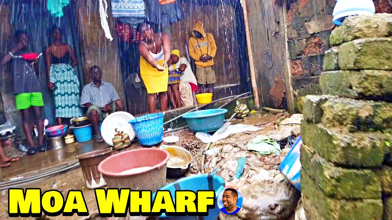 WHEN IT RAINS 🇸🇱 MOA WHARF COMMUNITY - VLog 2025 - Explore With Triple-A