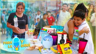 REGALANDO PREMIOS SI PARAN LA BOTELLA 🏆🤩| Juego de la Botella screenshot 3