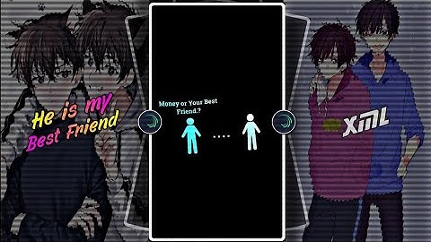 Best Friends ForEver 👨‍❤️‍👨🖤 New Xml file🌈 | BestFriend xml preset🥰 | #alightmotion@Assistediting