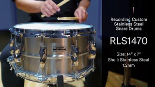 ヤマハ | Recording Custom Stainless Steel Snare Drums - スネア