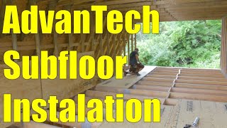 Garage Build #33 - Subfloor Installation - AdvanTech