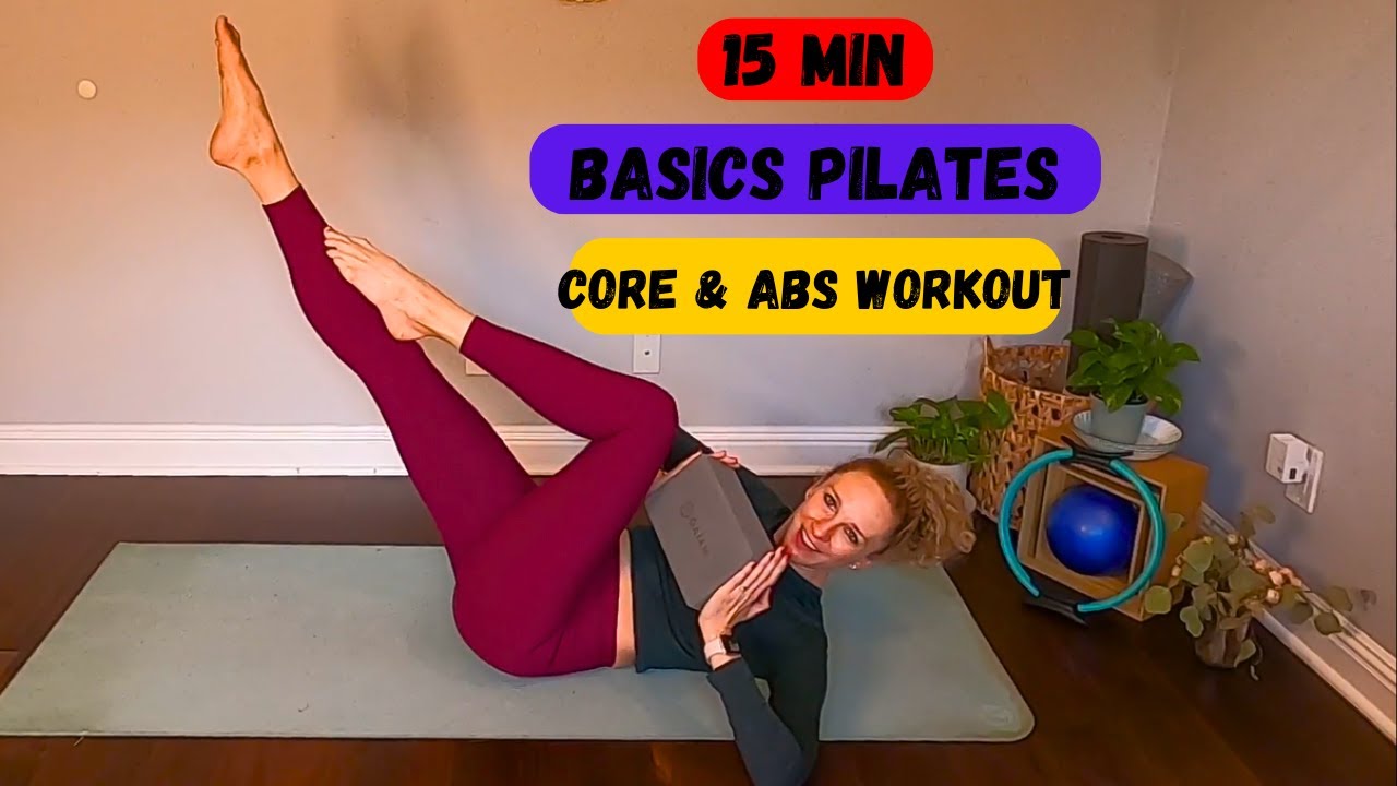 Beginner S Guide 15 Min Basics Pilates Core And Abs Workout At Home Pilates Youtube