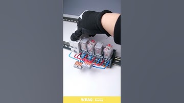 PerfectPower Relay Presentation on DIN Rail – Electrical Guide.