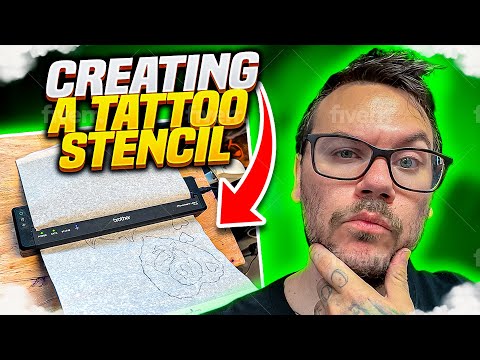 How to Create and Apply a Perfect Tattoo Stencil | Tattoo Ultimate Guide