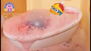 kirby surprise toy! 「kirby's BATH BALL2」星のカービィストップモーションアニメ 「バスボール2」