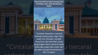 Katakata Mutiara Islami Tentang Cinta Terhadap Lawan Jenis Berdasarkan Hadist shorts