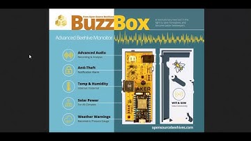 Smart Open Source Bee Hive Monitor - BuzzBox