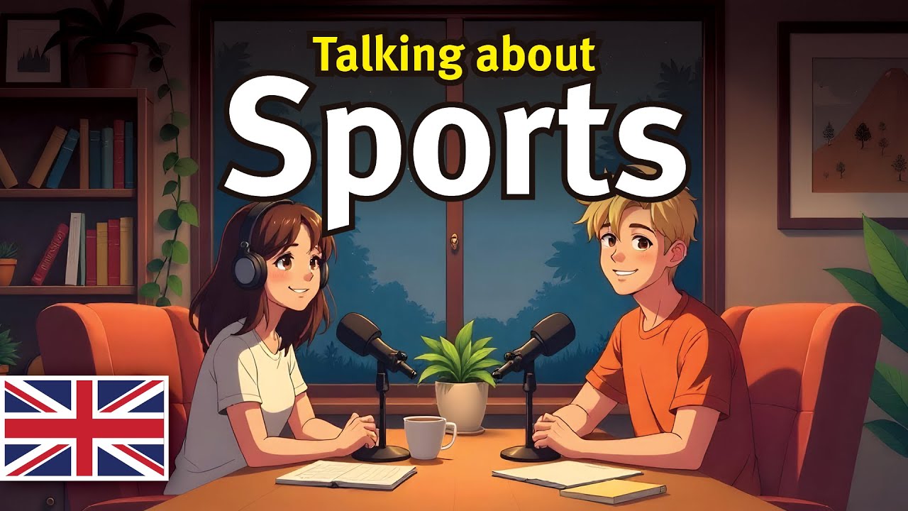 Learn English with Sports 🏆 Easy Sports Vocabulary & Conversation for Beginners