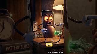 Mobile ki Battery Hun reyyyyy #educationalstories #aianimation #aivideo #ai #shorts #shortsvideo