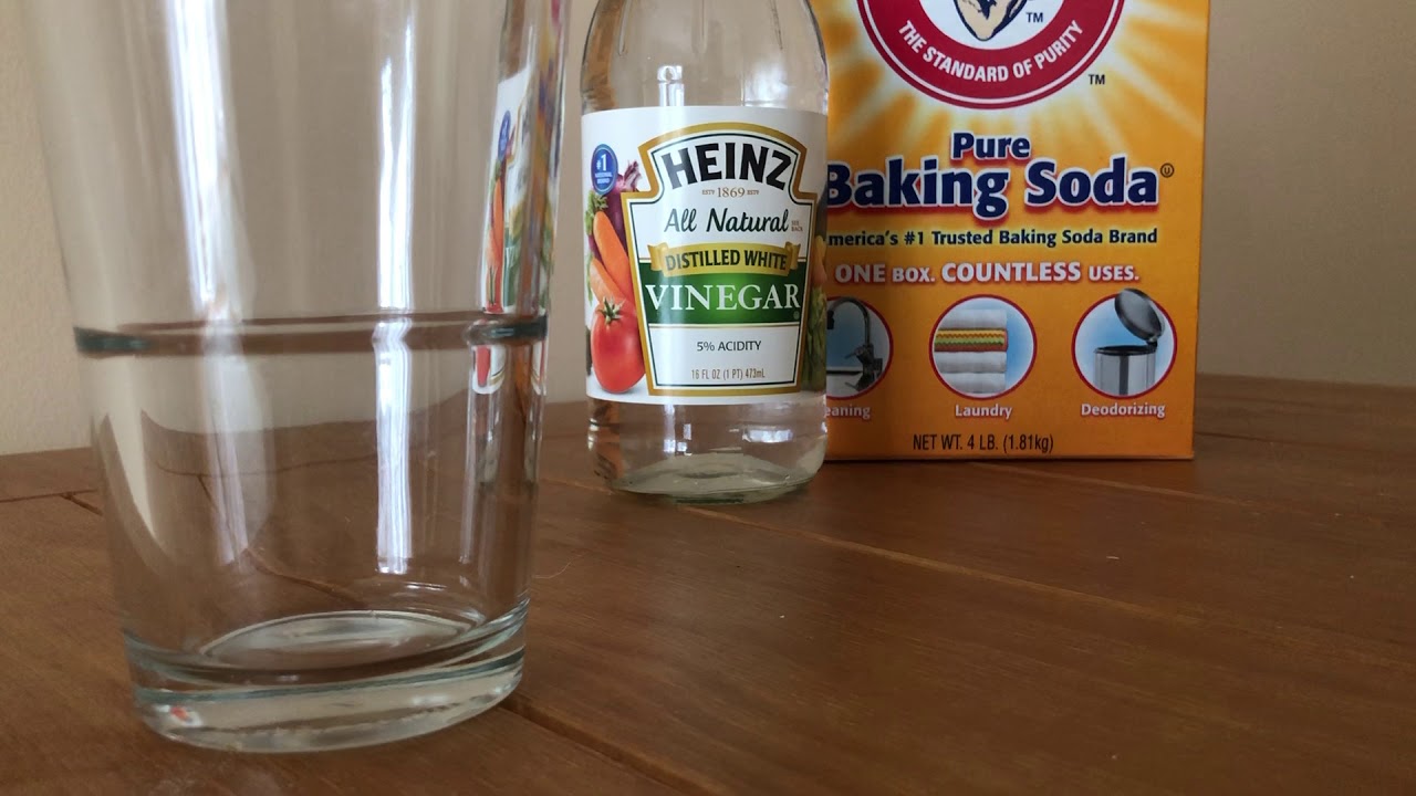 Baking Soda & Vinegar Reaction YouTube