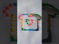 🎨🖌️ Colourfull Rangoli #asmr #art #funny #comedy #colors🎨🖌️
