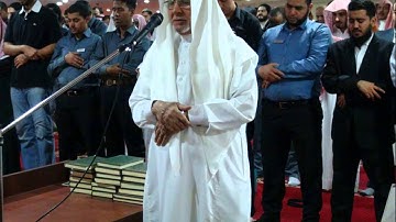 الشيخ صالح بن عبد العزيز العباد ( تلاوة من آخر سورة الكهف )