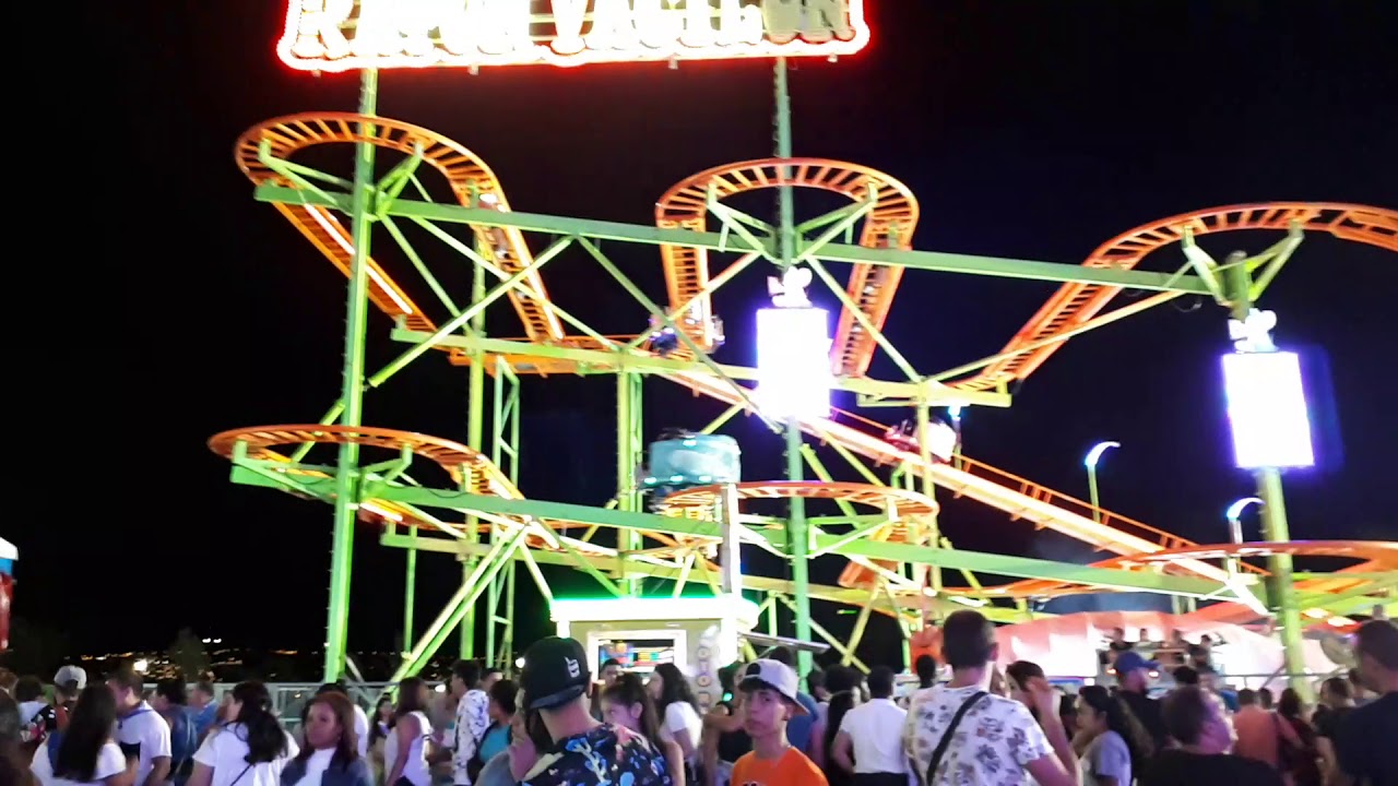 Paseo por el Recinto ferial de Bilbao Jaiak Aste Nagusia 2019 (noche)
