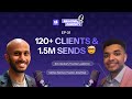 EP01 - Nick Abraham (Leadbird): From Freelancer to 120+ Clients &amp; 1.5M Sends/Month