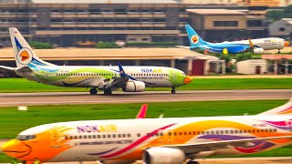 20 MINS LANDINGS & TAKEOFFS at DMK | 4K | Bangkok Don Mueang Airport Plane Spotting (2023)