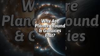 Why Are Planets Round And Galaxies Flat?