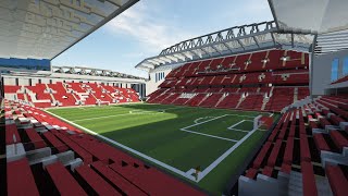 Minecraft - TIMELAPSE - Anfield + Anfield Road Expansion (Liverpool) [Official] + DOWNLOAD