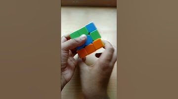 how to make a snake pattern in 3 by 3 Rubik