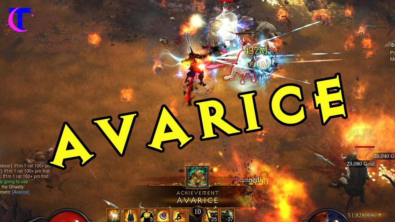 diablo 3 avarice conquest