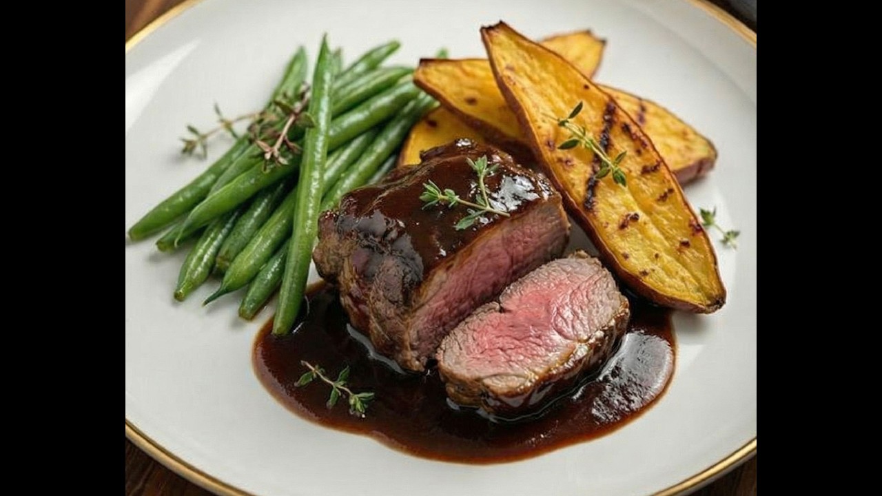 Lammkeule slow cooking. Zart & saftig. Schonend mit 85°C zubereitet 