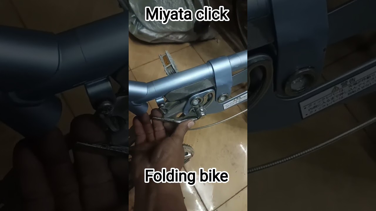 miyata click folding bike Japan surplus 🚲 #highlights #cycling