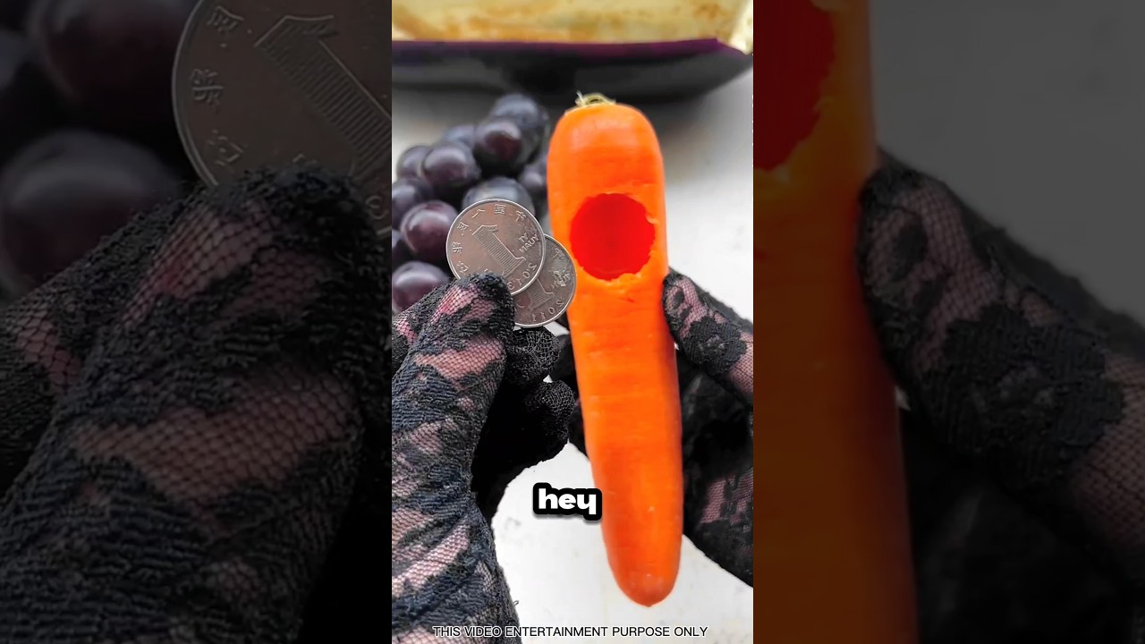 My father hides the money in a carrot 🥕🤑~mini wood toy-wood working art skill/wood hand