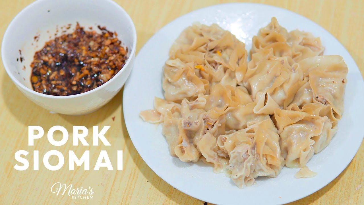 Homemade Pork Siomai | Siu Mai