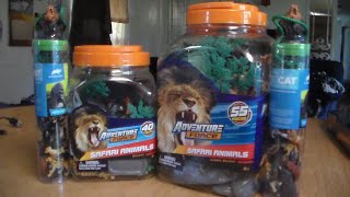 Adventure Force SAFARI ANIMAL TOY BUCKET JUMBO REVIEW! And More!