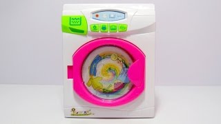 Toy Washing Machine Mini Washer Unboxing and Review