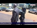 Cleck of Parliament Mr. Kennedy Chokuda arrives at Harare Magistrates Court