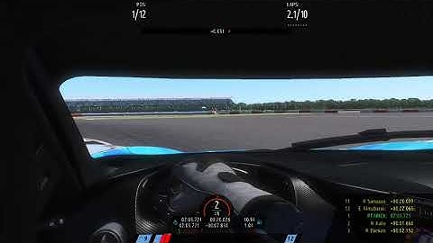 rFactor2 720s GT3 @ Silverstone vs AI