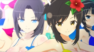 Senran Kagura: Peach Beach Splash Official Super Sonico Trailer 