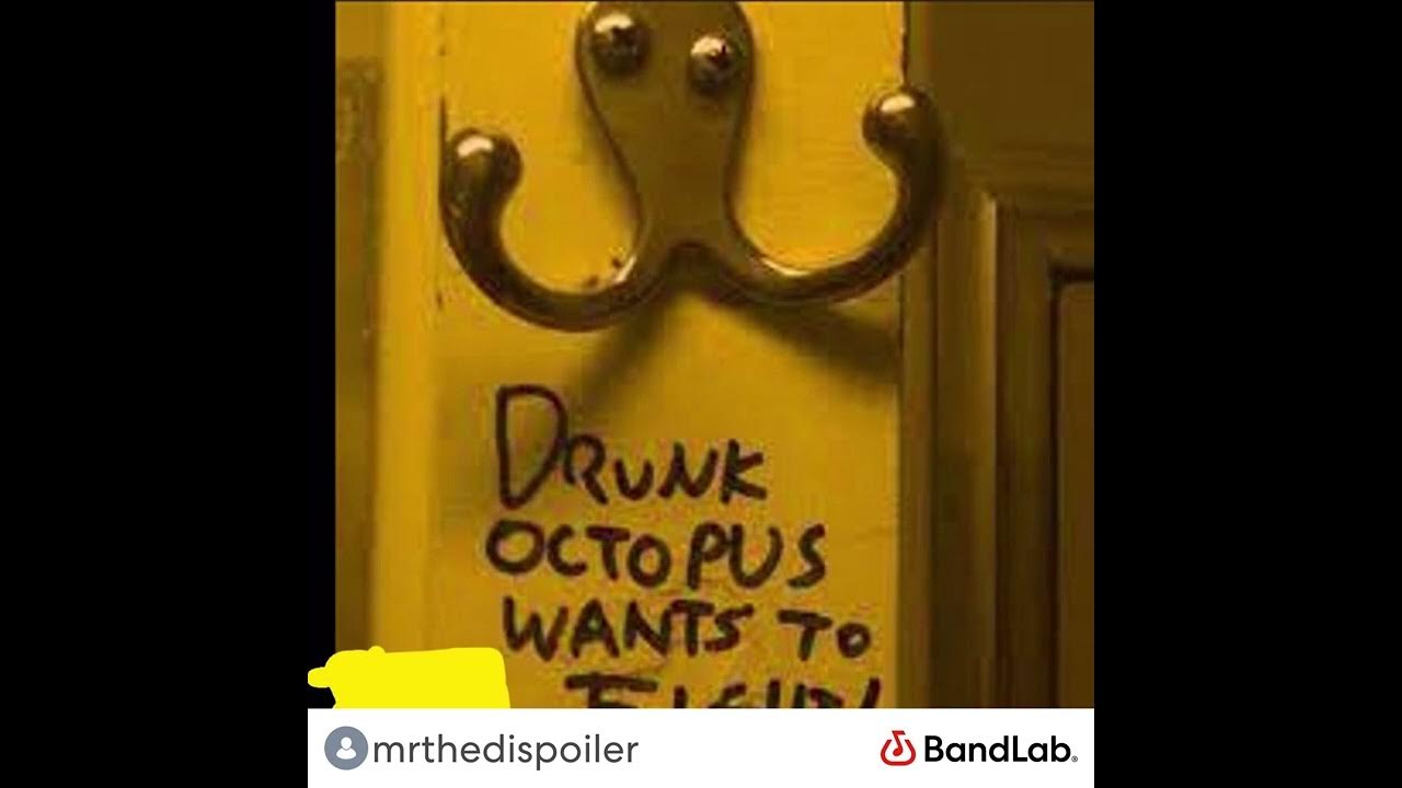 Drunk Octopus Wants To Fight You | Sticker