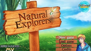 Natural Explorers #3 - Live Game Development - RPG Maker MV