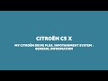 Nouvelle citron c5 x  my citron drive plus infodivertissement  informations gnrales