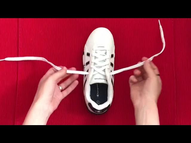 طريقة ربط الحذاء - YouTube