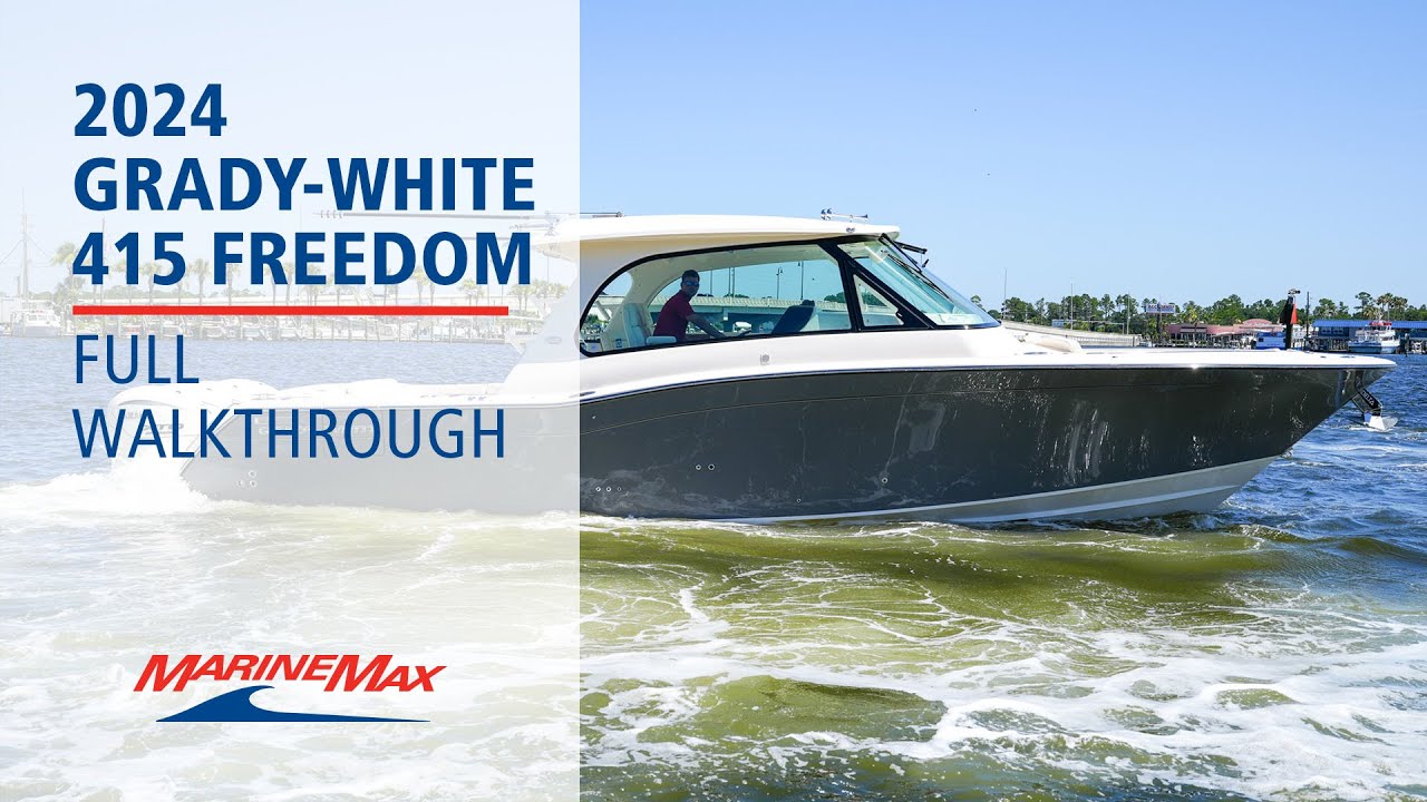 GRADY-WHITE'S NEWEST 2024 RELEASE THE 415 FREEDOM | Get it at MarineMax Panama City Beach