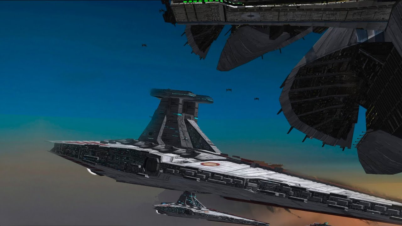 Providence Dreadnought vs Venator Cruiser - PICKET COMBAT - YouTube